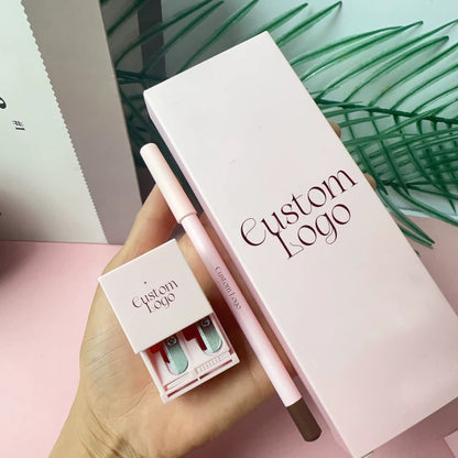 50 Private Label Creamy Lip Liner + Matching Sharpener Set