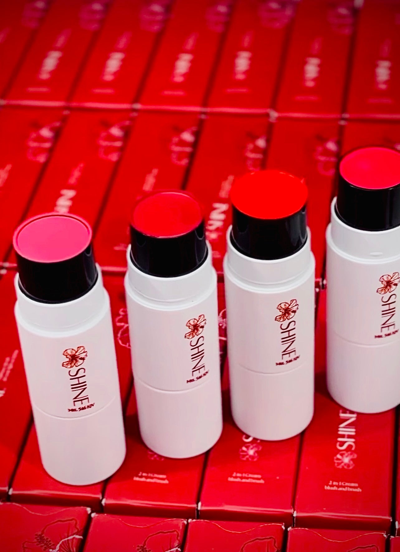 50pcs 2-in-1 Private Label Creamy Blush Sticks