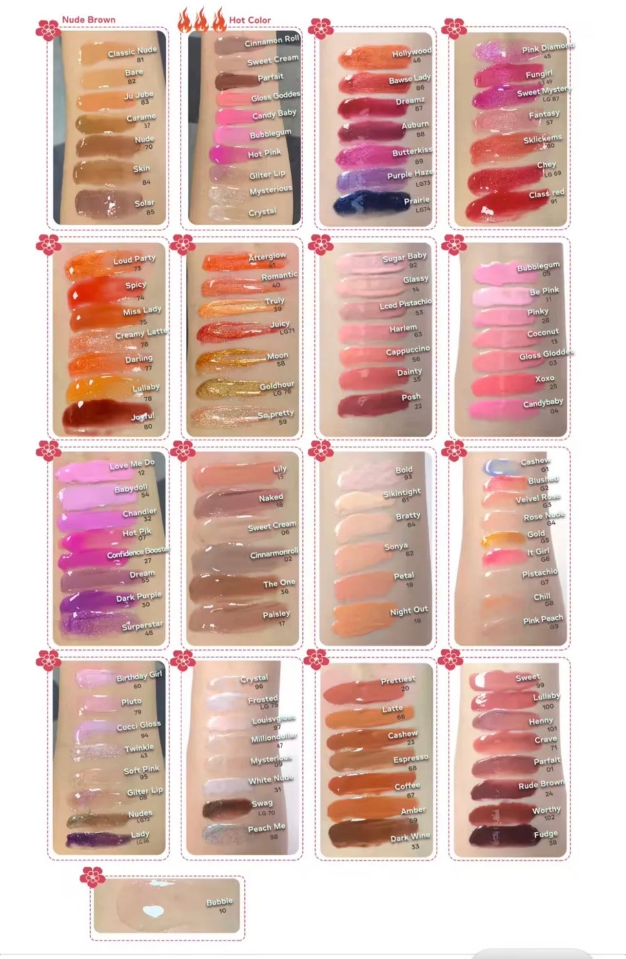 10pcs Wholesale Sample (NO LOGO)