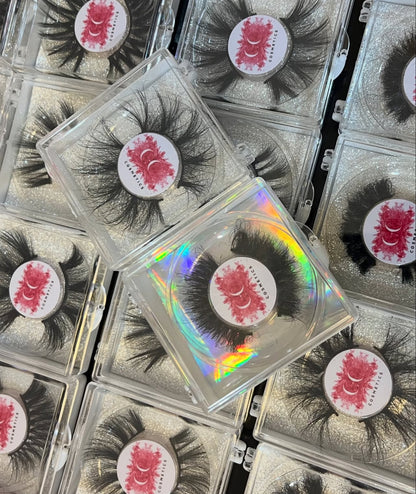 100pcs Private Label Mink Lashes