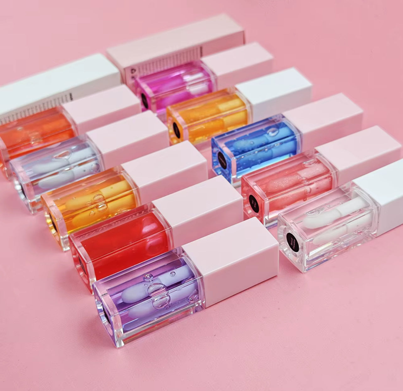50pcs Wholesale Fruity and Plumper Lip Oils (NO LOGO)