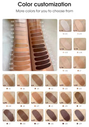 50pcs Private Label Liquid Full Coverage Foundation