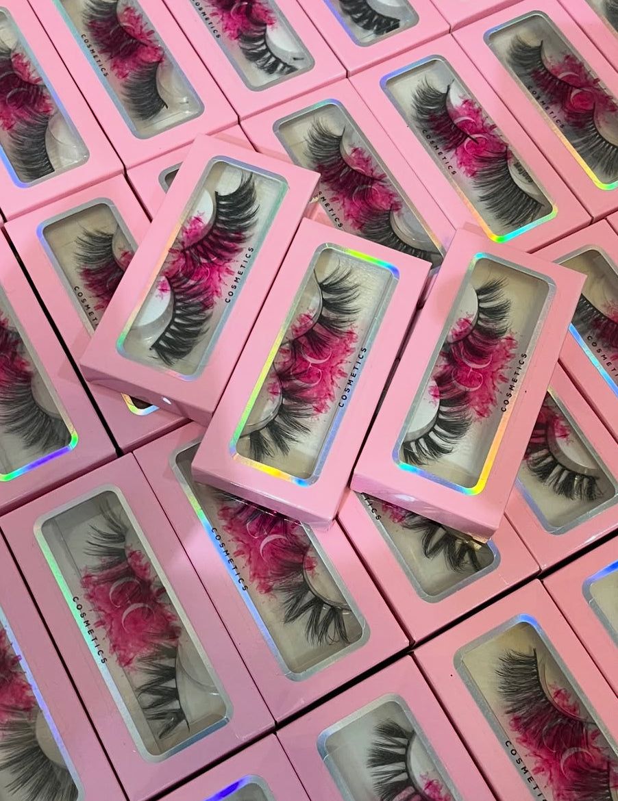 100pcs Private Label Mink Lashes