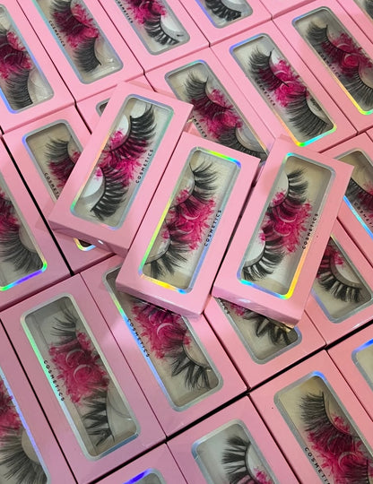 100pcs Private Label Mink Lashes