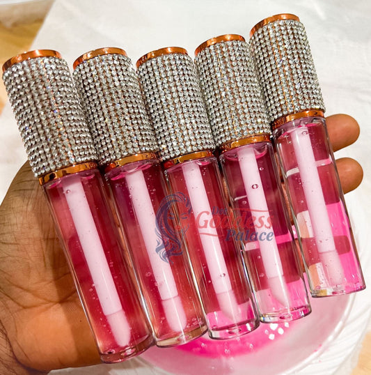 12pcs Wholesale Clear Strawberry Lipgloss