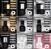 50pcs Private Label Cluster Lash Adhesive Glue