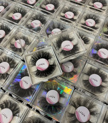 100pcs Private Label Mink Lashes