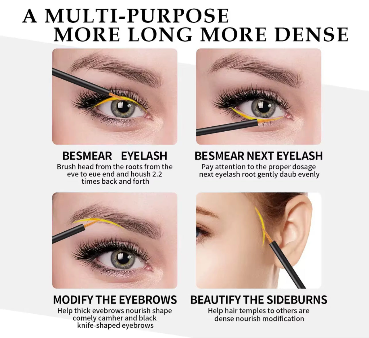 50pcs Private Label Lash and Brow Growth Serum