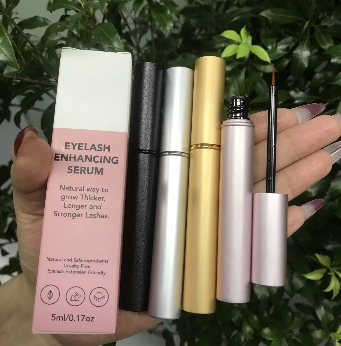 50pcs Private Label Lash and Brow Growth Enhancing Serum