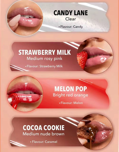 50pcs Private Label Lip Glossy Butter Balm