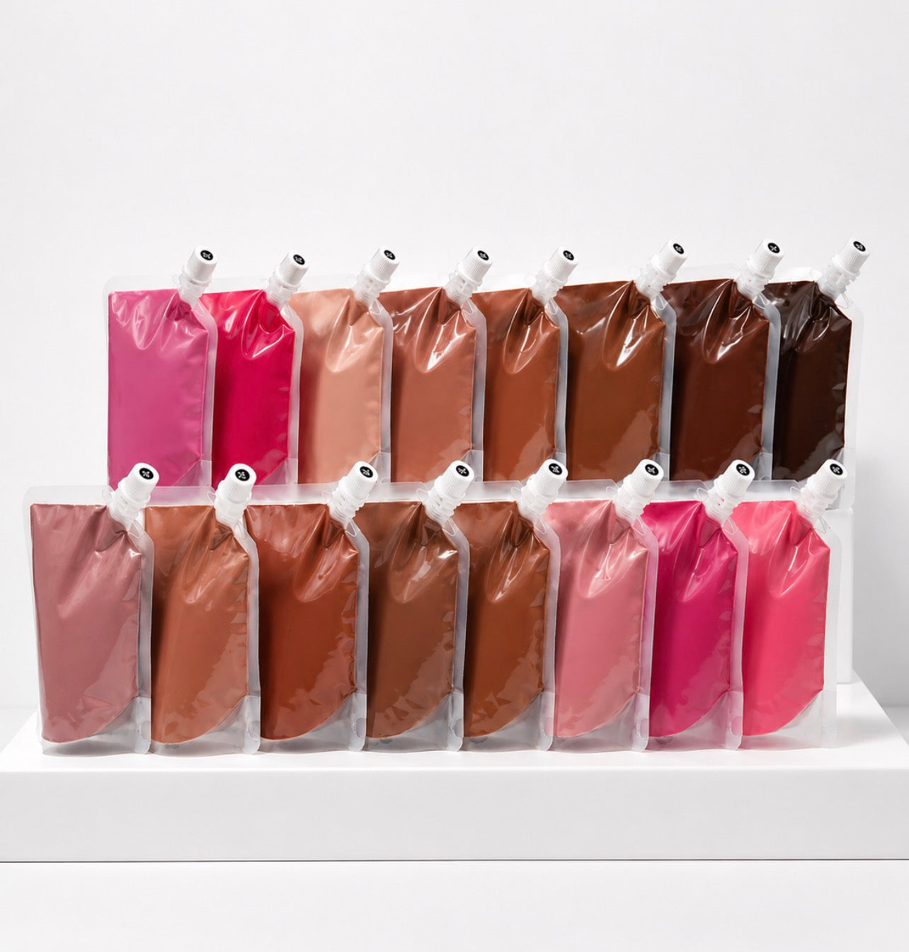 Wholesale Pre-Made Lip Gloss & Matte Lipstick Pouch (420ml)