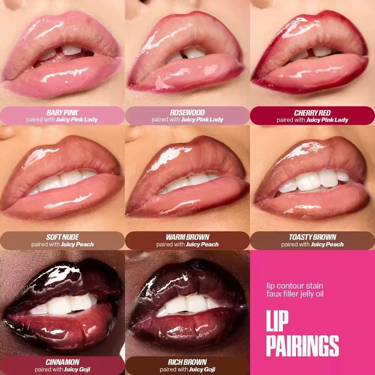 100pcs Private Label Waterproof, Transferproof Velvet Lip Liner