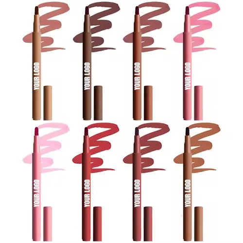 100pcs Private Label Waterproof, Transferproof Velvet Lip Liner