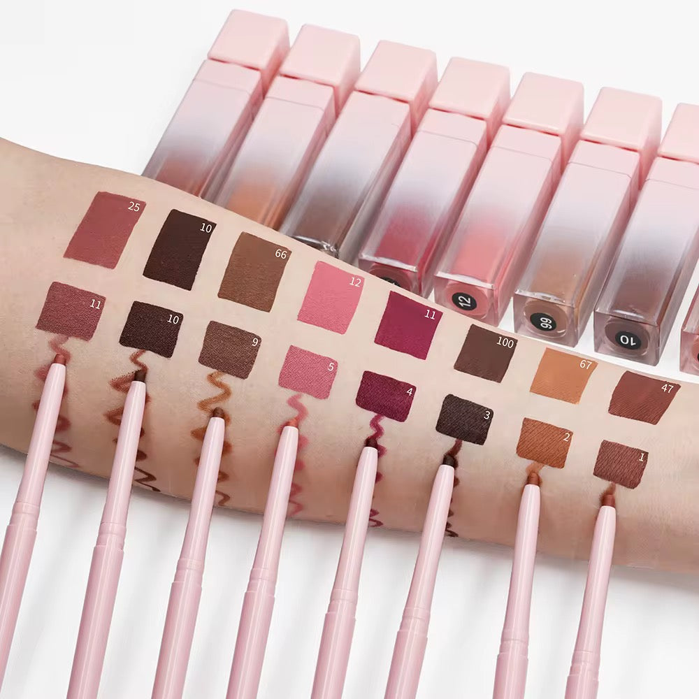 50 Sets Private Label Matte Lipstick Kit