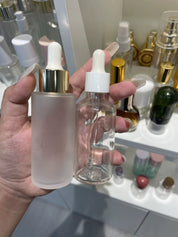 50pcs Private Label Shimmering Glitter Body Oil