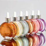 50pcs Private Label Shimmering Glitter Body Oil
