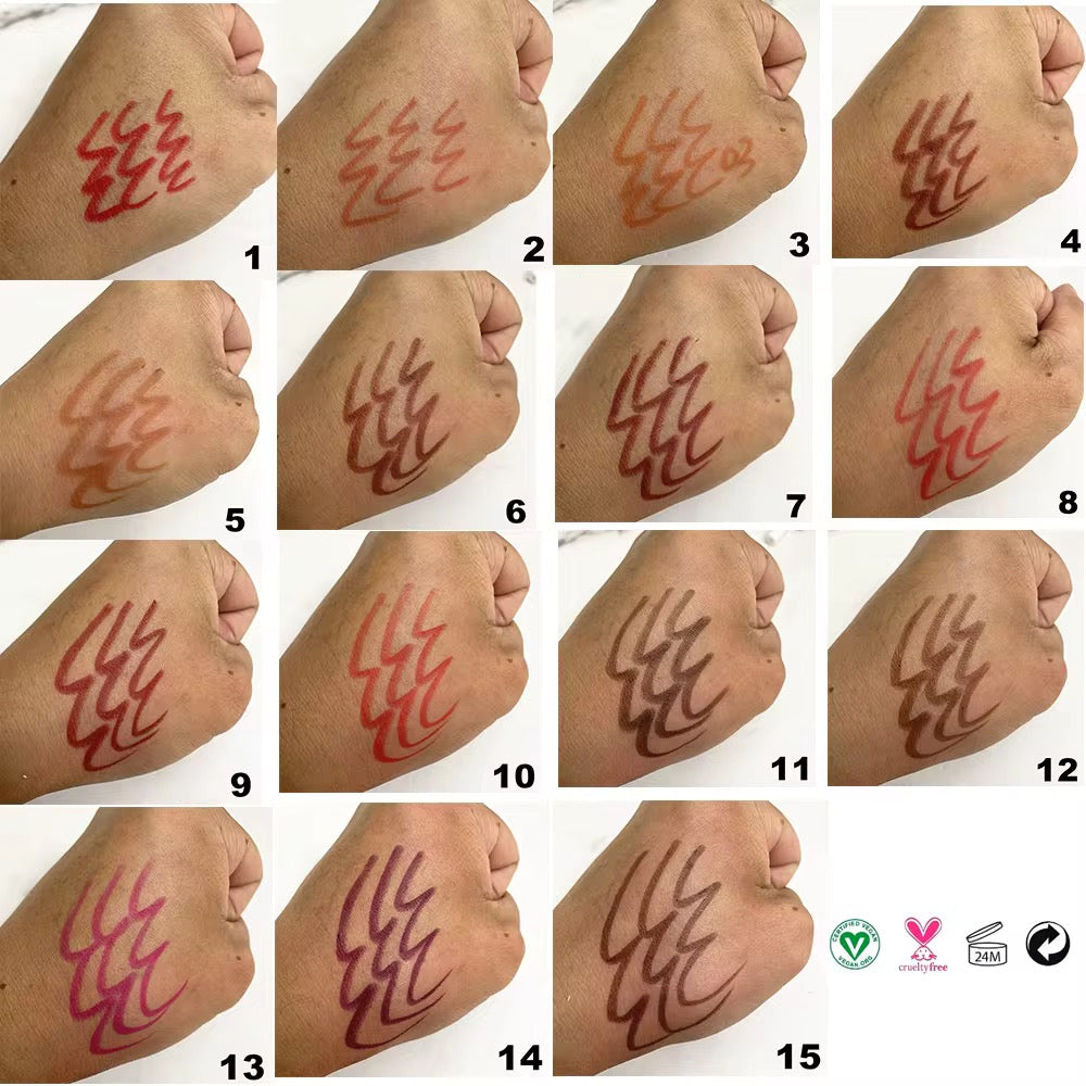 50pcs Private Label White Retractable Lip Liner