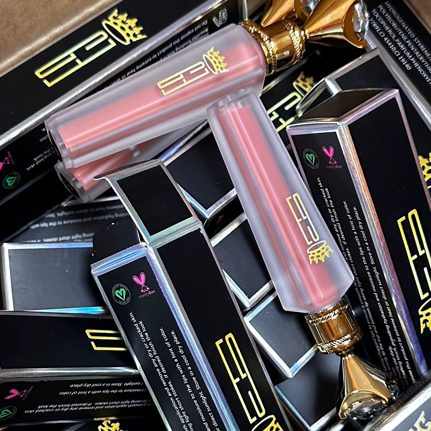 50pcs Private Label Liquid Matte Lipstick