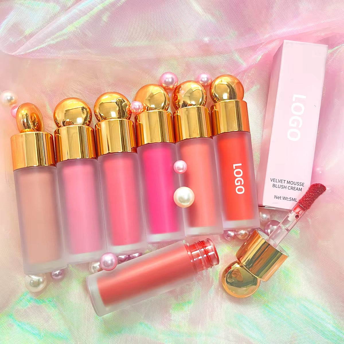 50pcs Private Label Liquid Blush