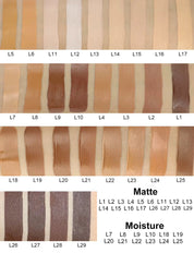 50pcs Private Label Liquid Full Coverage Foundation