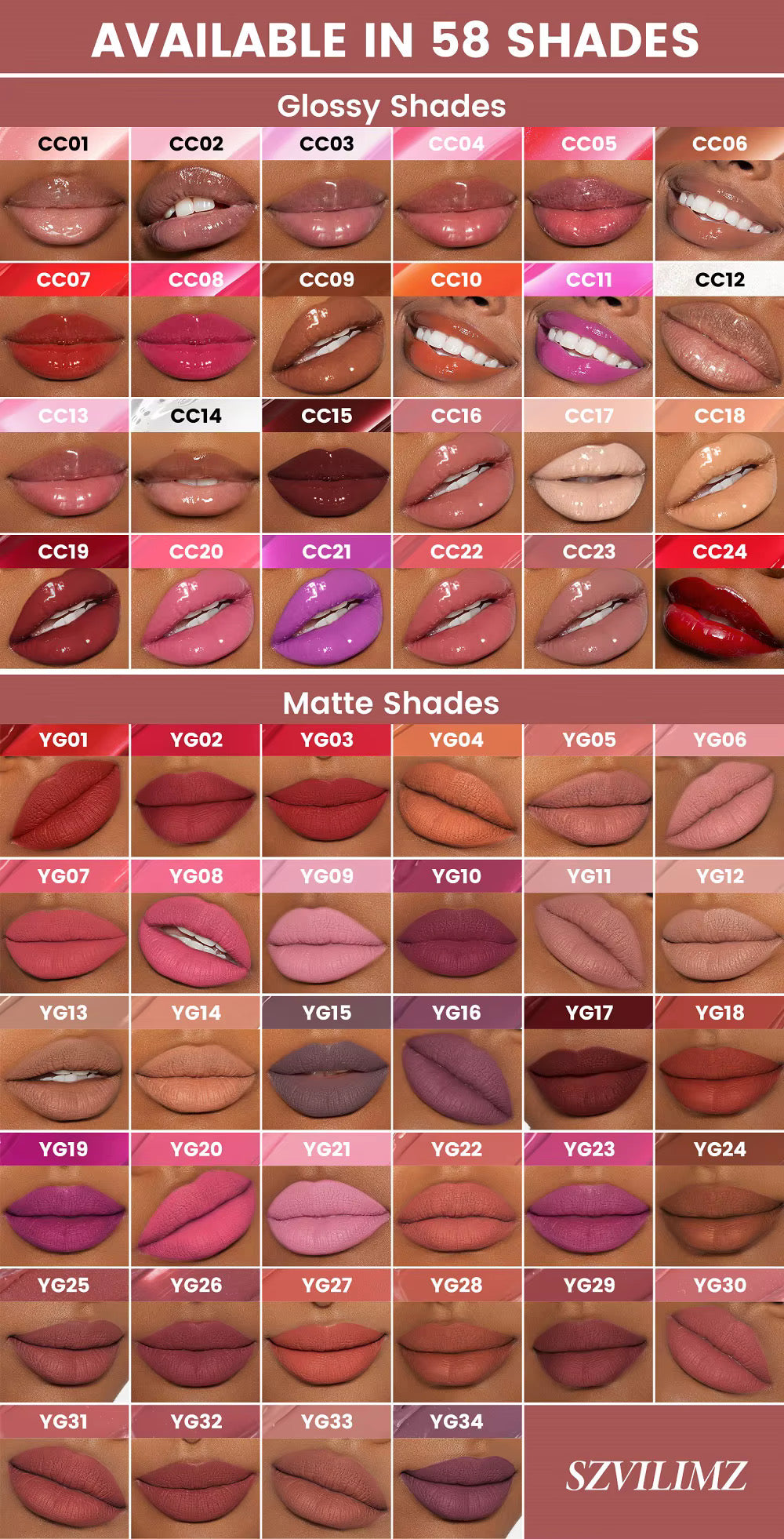 50 Sets Private Label Hydrating Lipgloss / Matte Lipstick Kit