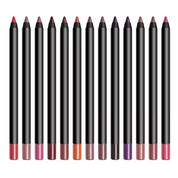 50pcs Private Label Black Retractable Creamy Lip Liner