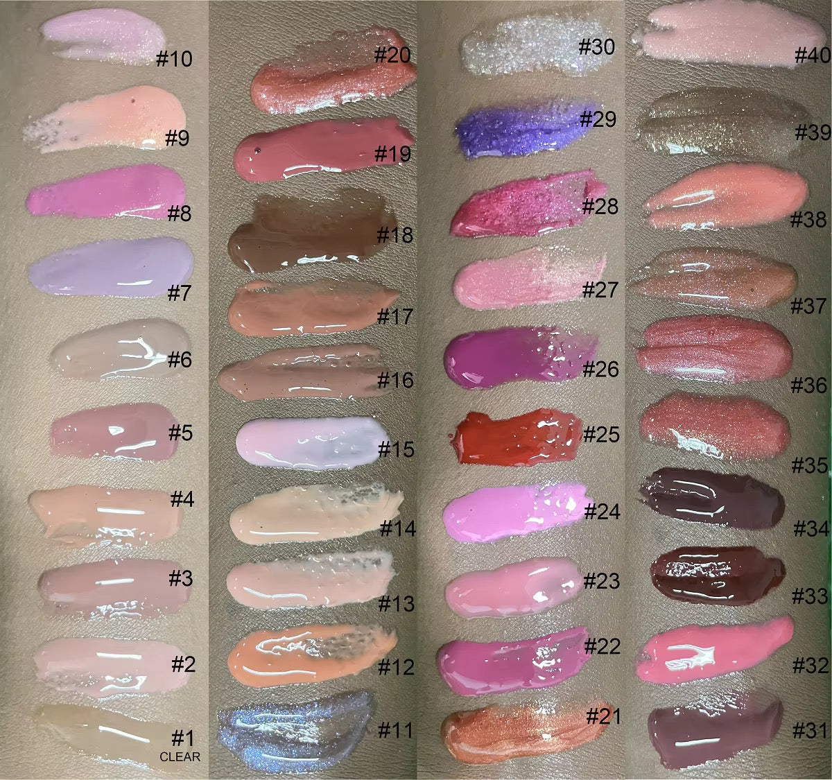 Wholesale Non Sticky Lip Gloss (1.1)