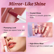 Wholesale Non Sticky LED Light Lip Gloss (1.7)