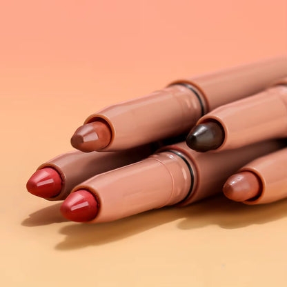 50pcs Private Label Peptide Retractable Dual-Action Lip Liner