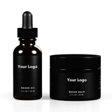 100pcs Private Label Beard Oil & Balm
