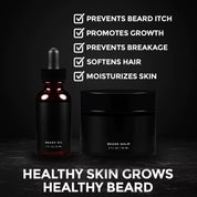 100pcs Private Label Beard Oil & Balm