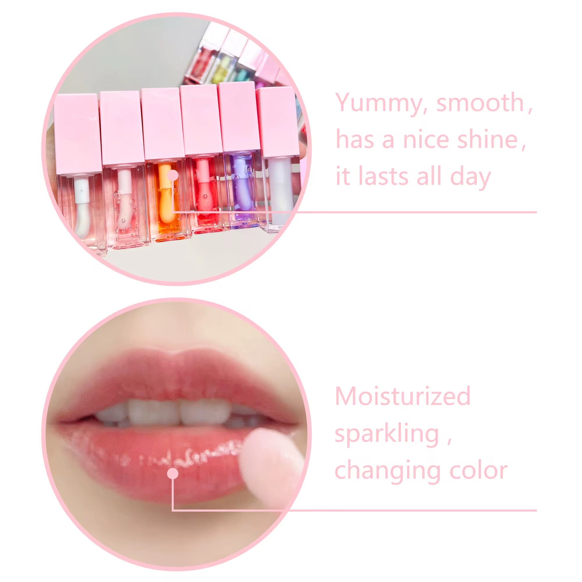 50pcs Wholesale Lip Oils (No Logo)