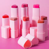 50pcs Private Label Heart Cream Blush Stick