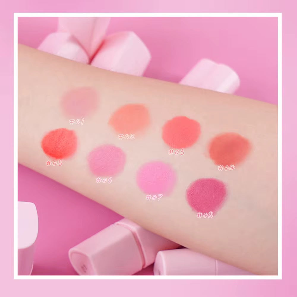 50pcs Private Label Heart Cream Blush Stick