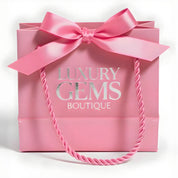 50pcs Private Label Packaging Handle Shopping Bag