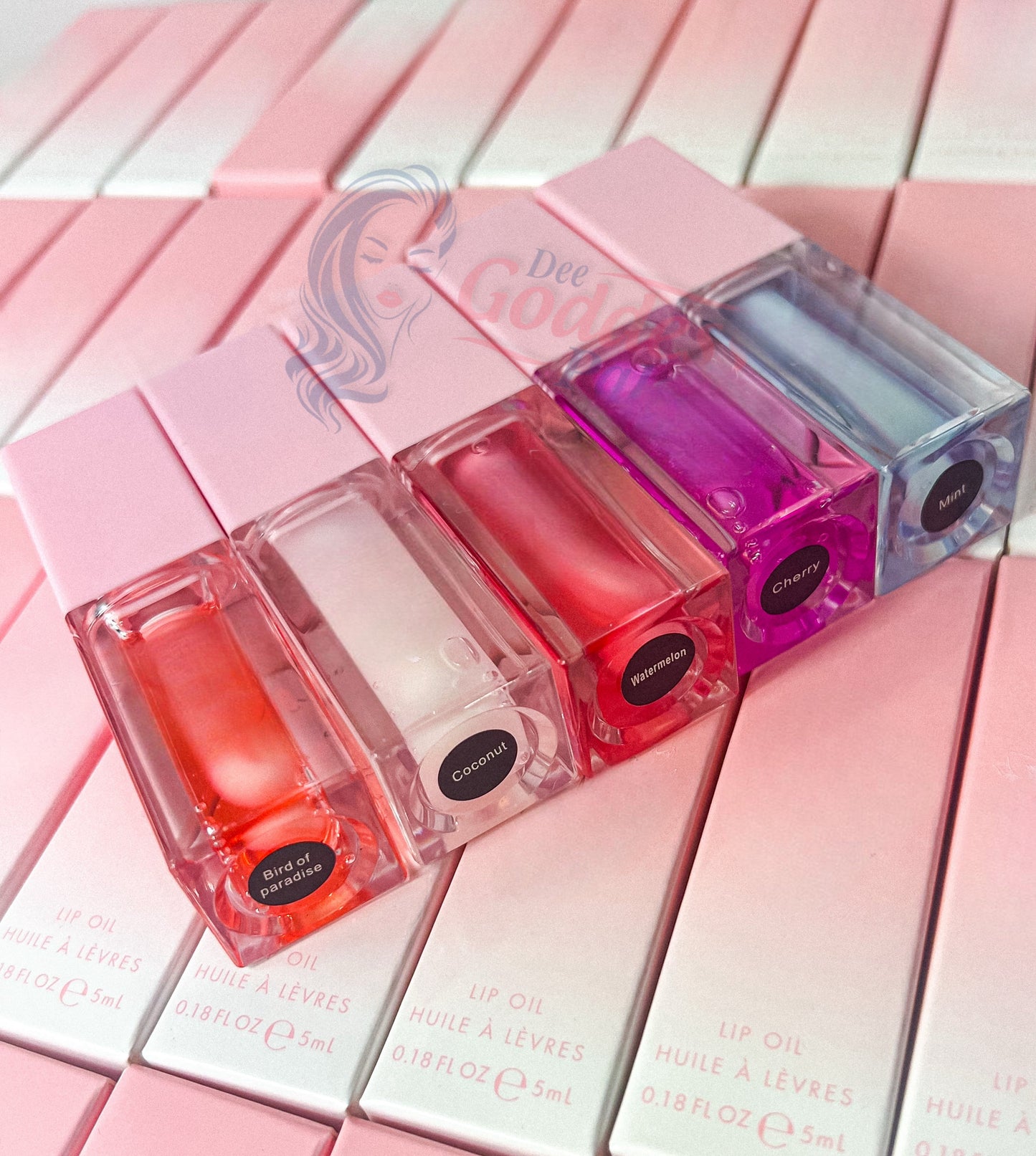 50pcs Wholesale Fruity and Plumper Lip Oils (NO LOGO)