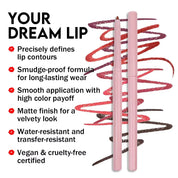 Wholesale Smudge-Proof Lip Liner (1.0)