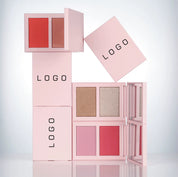 100pcs Private Label 2n1 Makeup Blush Palette (1.1)