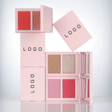 100pcs Private Label 2n1 Makeup Blush Palette (1.1)