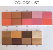 100pcs Private Label 2n1 Makeup Blush Palette (1.1)