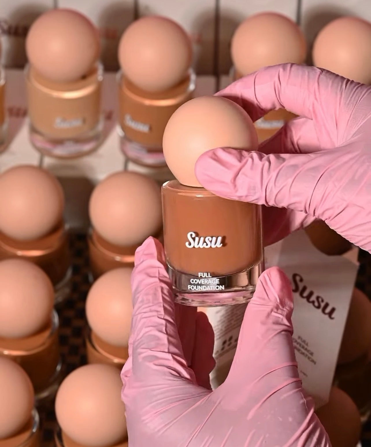 50pcs Private Label Liquid High Coverage Foundation