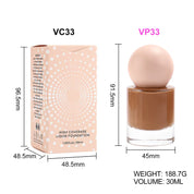 50pcs Private Label Liquid High Coverage Foundation