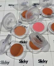 50pcs Private Label Cheek Single Matte Powder Blush Palette