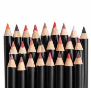 50pcs Private Label Creamy Precision Lip Liner Black Pencil