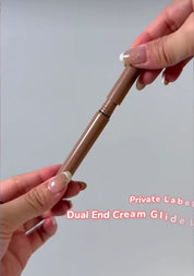 50pcs Private Label Peptide Retractable Dual-Action Lip Liner